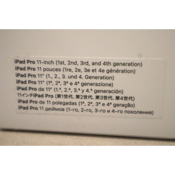 Apple Smart Folio Case for iPad Pro 11" (4th/3rd Gen) - Black MJM93ZM/A - Picture 5 of 9